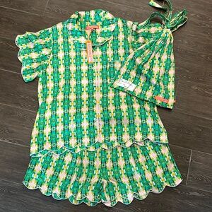 New Brooks Avenue Flora Pajama set size Large